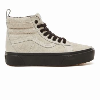 Vans Sk8-Hi Platform MTE - Naisten Korkeavartiset tennarit - Mustat